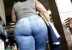 Vui tươi phim sec may bay ba gia brunette rides trên đỉnh của một tinh ranh